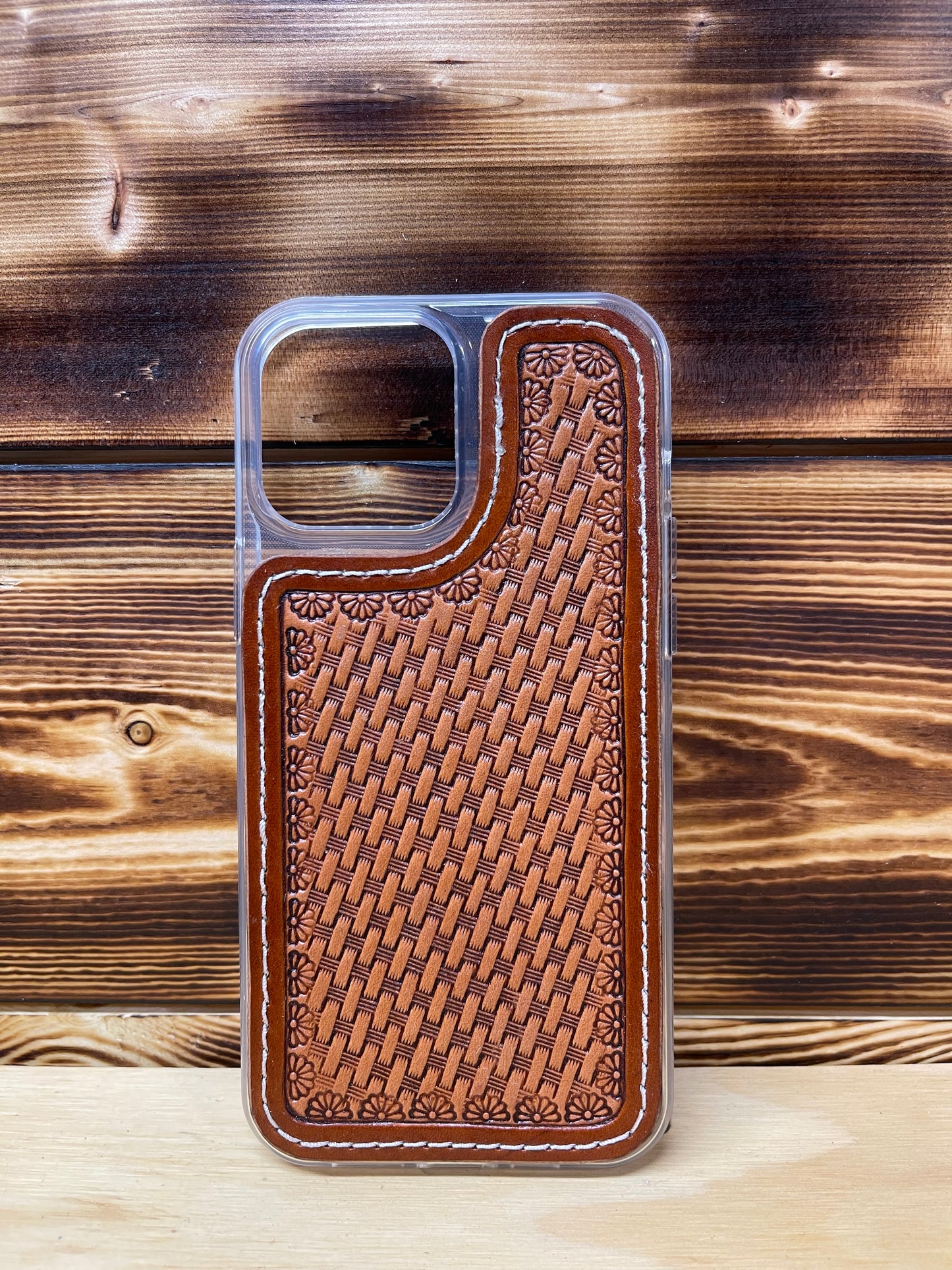 iPhone 12/13 Pro Max Basket Weave Phone Case