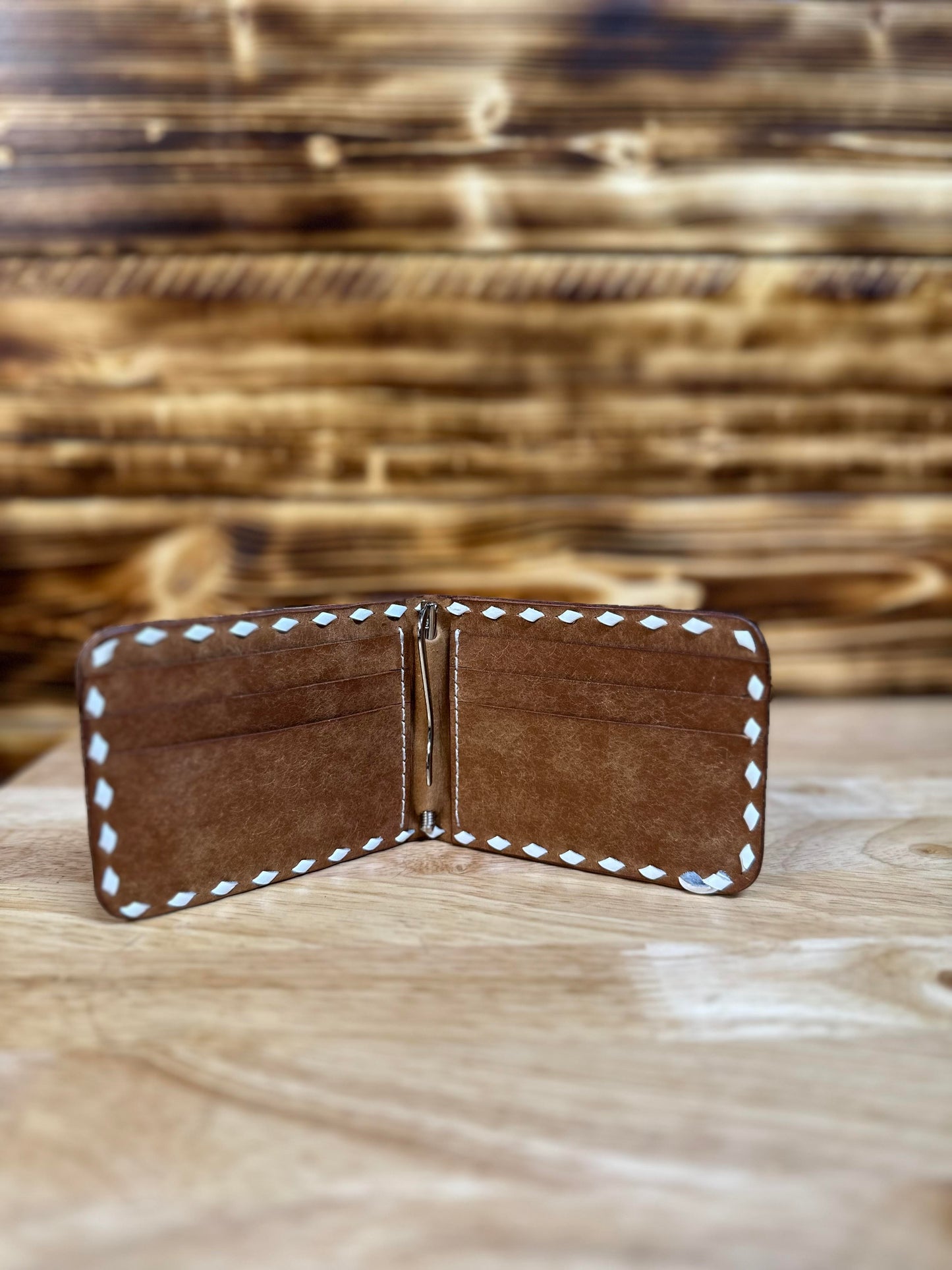 Buckstitch Money Clip Wallet