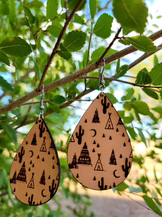 Lakota Teardrop Earrings