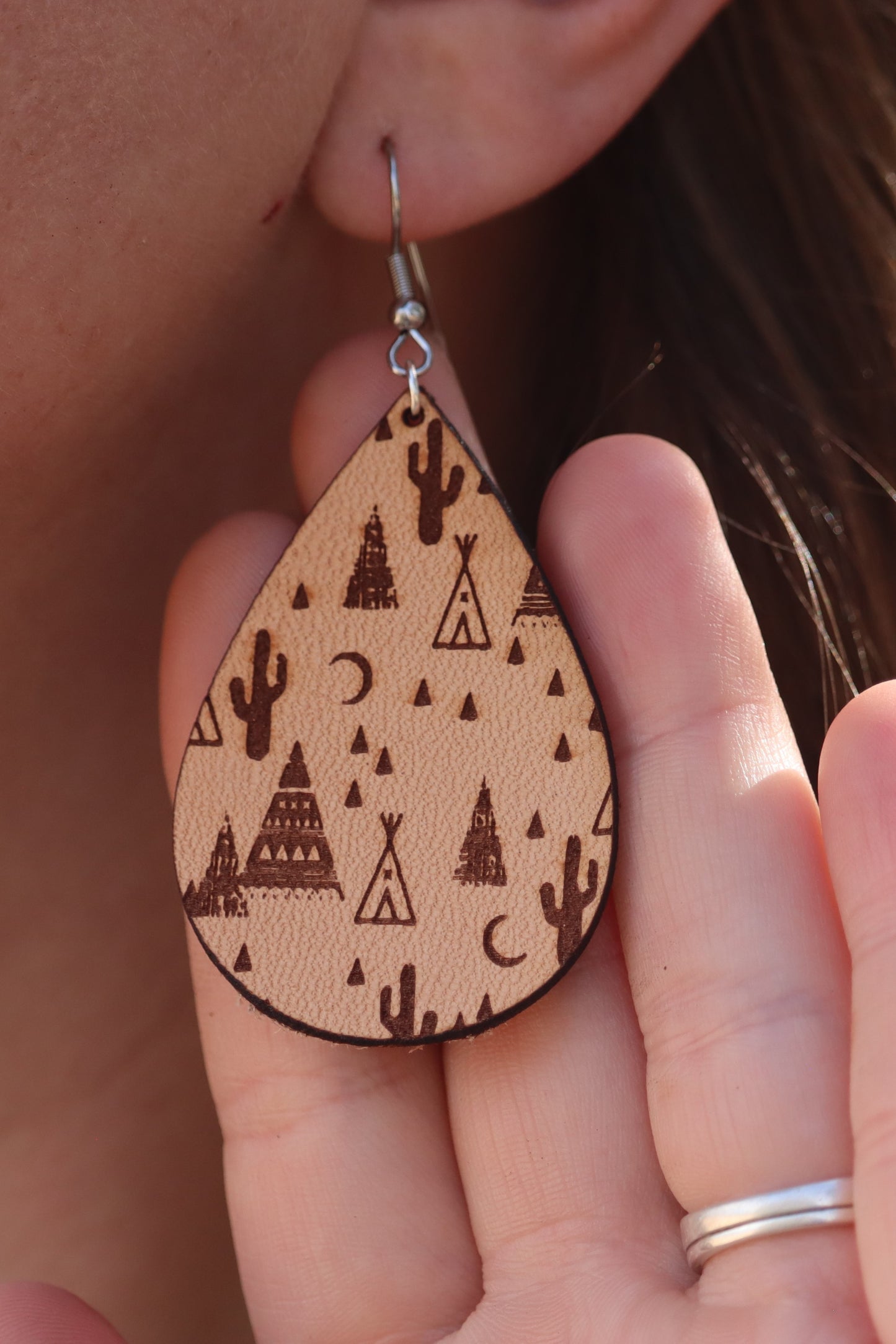 Lakota Teardrop Earrings