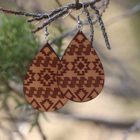 Santa Fe Teardrop Earrings